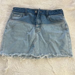 Pacsun Denim Short Skirt